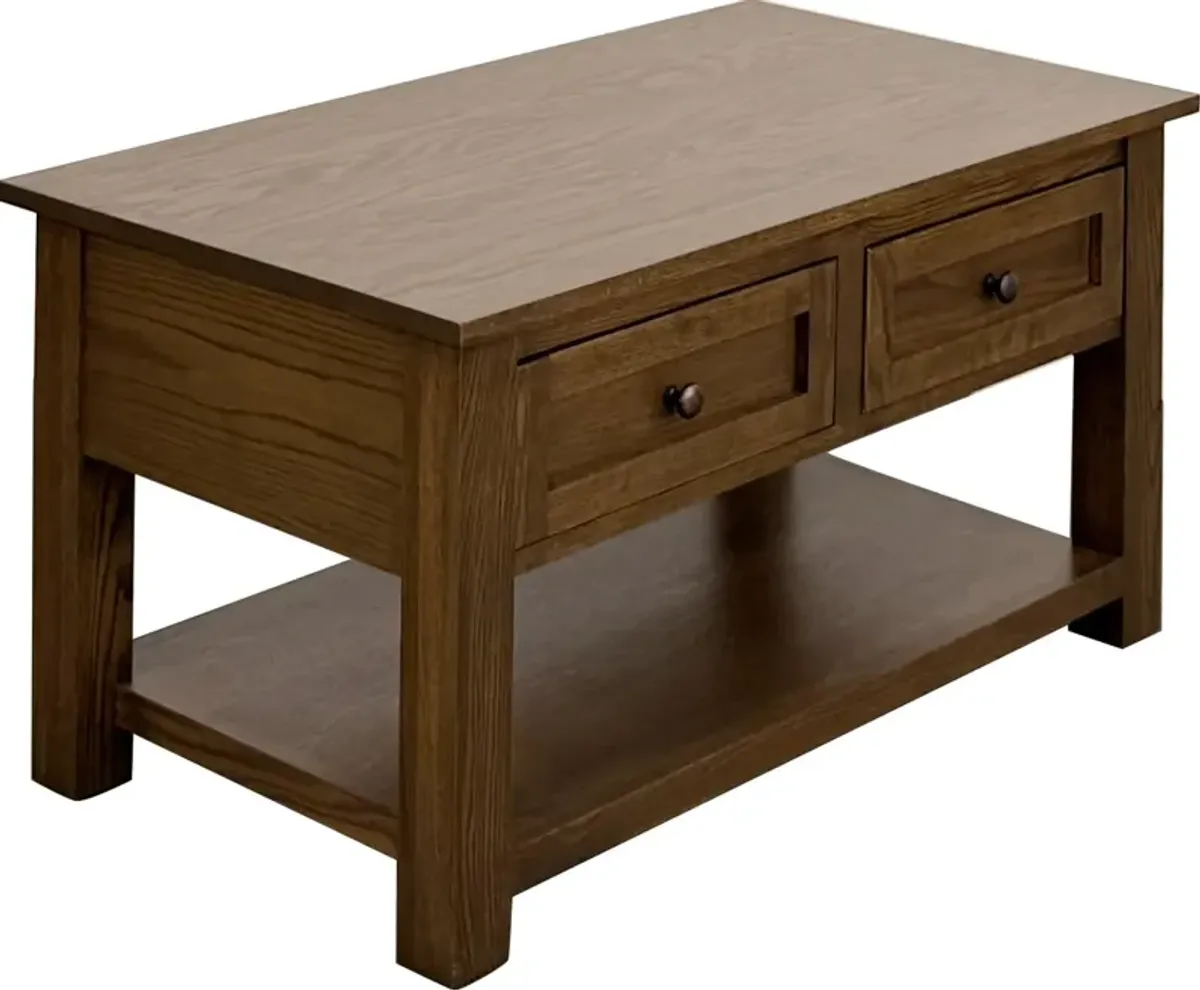 Witmer TAYLOR DRAWER COCKTAIL TABLE W/SHELF