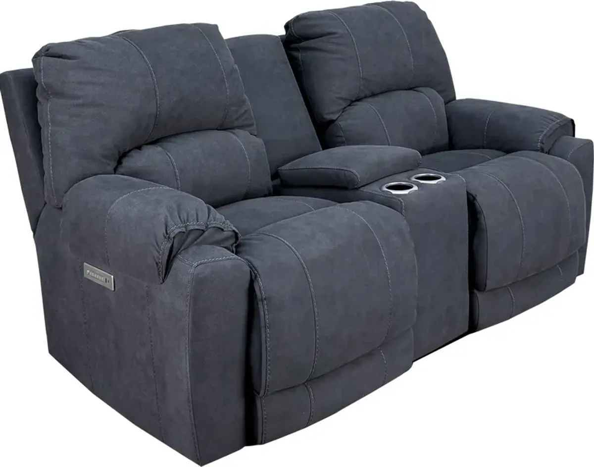 Home Stretch EXPO CONSOLE LOVESEAT-P3ZG:GRAPHITE