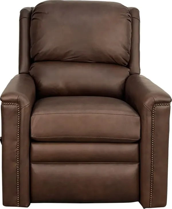 Smith Brothers M104 LEATHER GLIDER RECLINER-P1