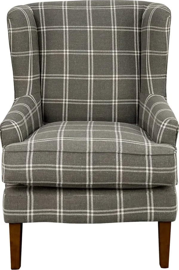 First Avenue HILLCREST ACCENT CHAIR-GRAY