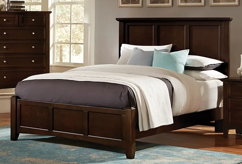 Vaughan-Bassett Furniture Company Bonanza Queen Panel Bed