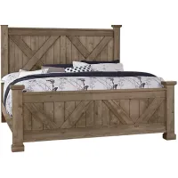 Artisan & Post by Vaughan-Bassett Cool Rustic King X Bed