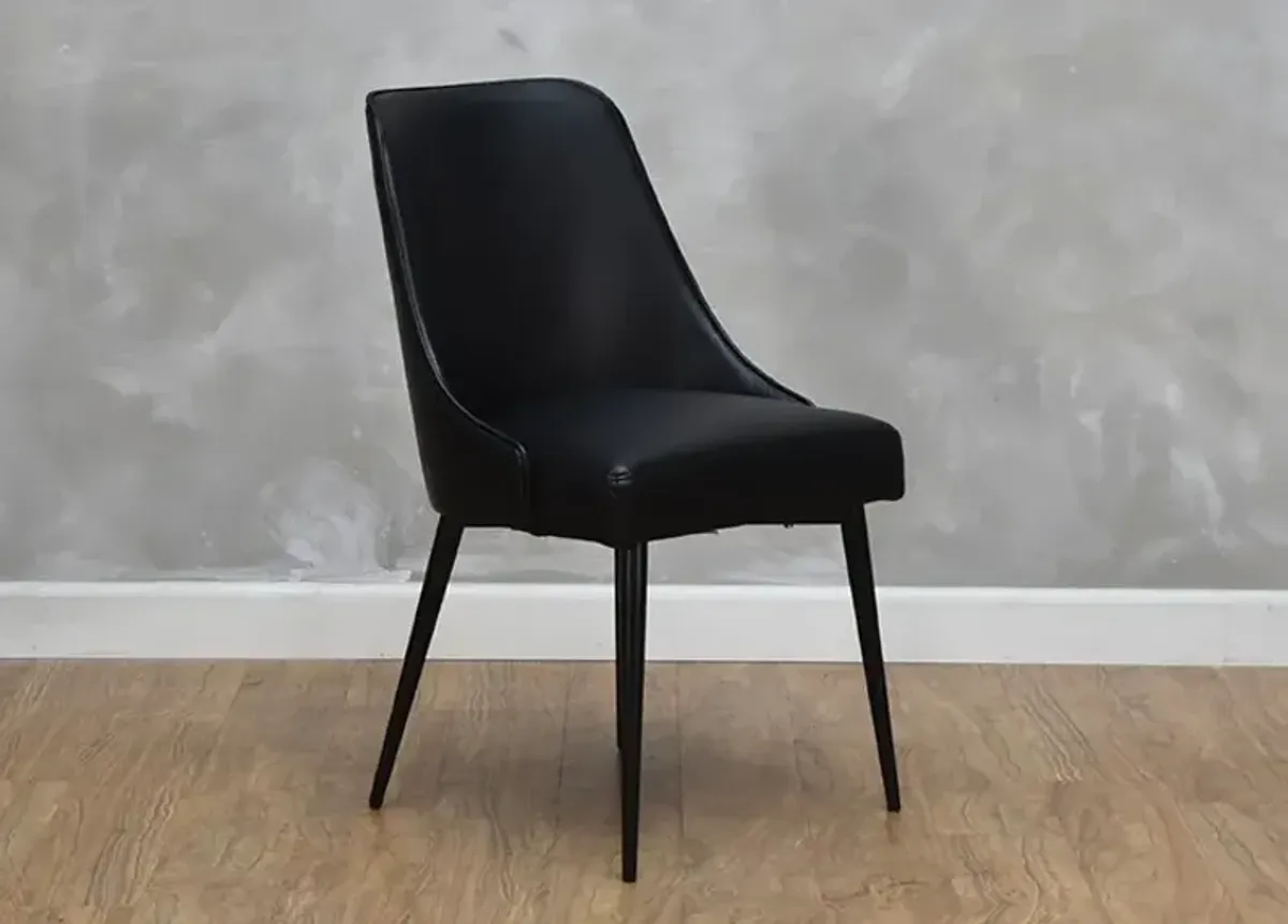 Crawford Street Modish Black Chair