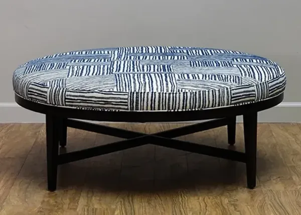 Century Furniture REDFORD 48" ROUND OTTOMAN