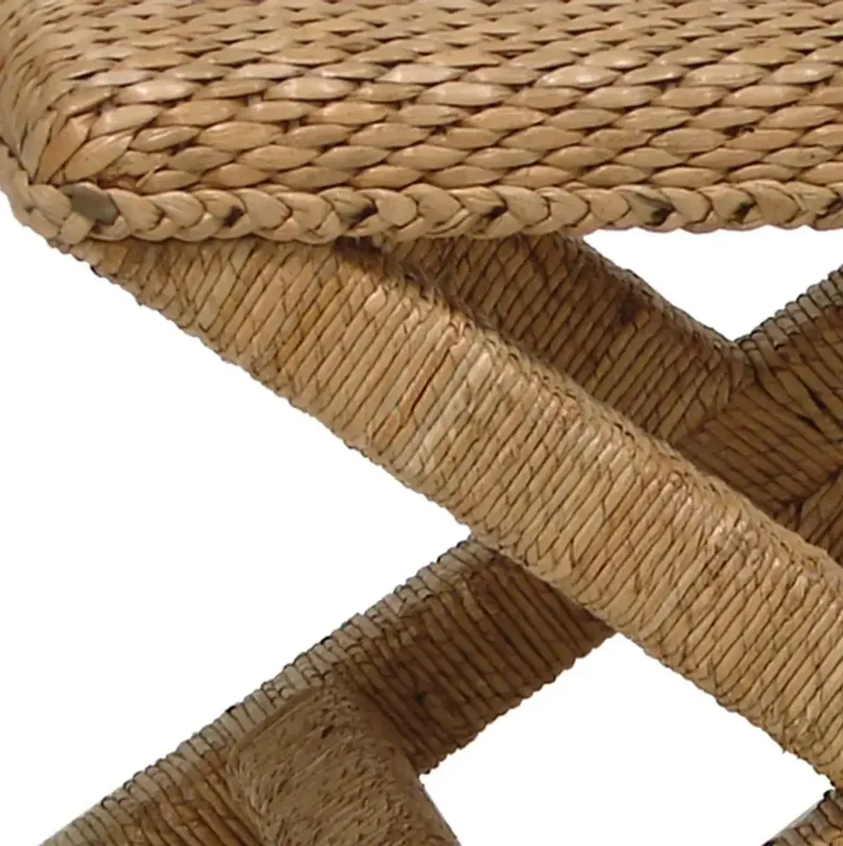 Palecek Soleil Coastal Beach Natural Seagrass Rope Stool