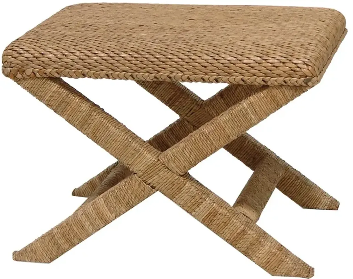 Palecek Soleil Coastal Beach Natural Seagrass Rope Stool