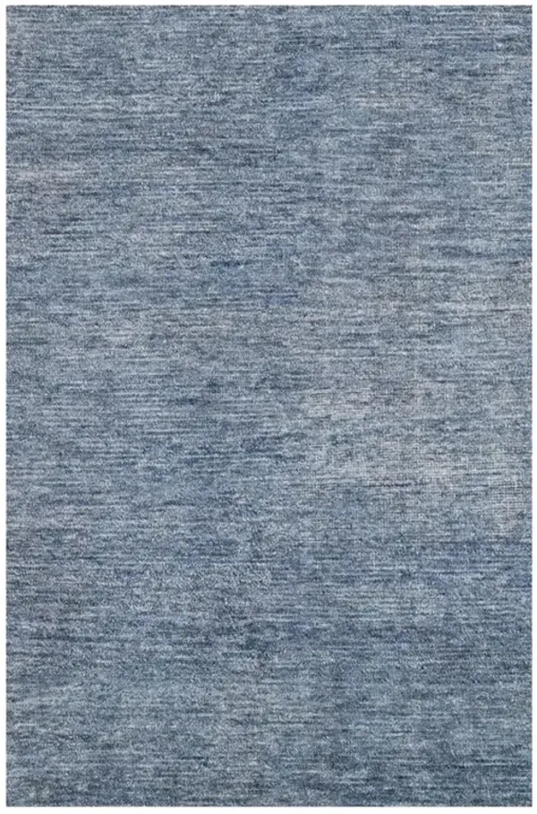 Blair Regency Denim Variegated Bamboo Silk Rug - 2'x3'