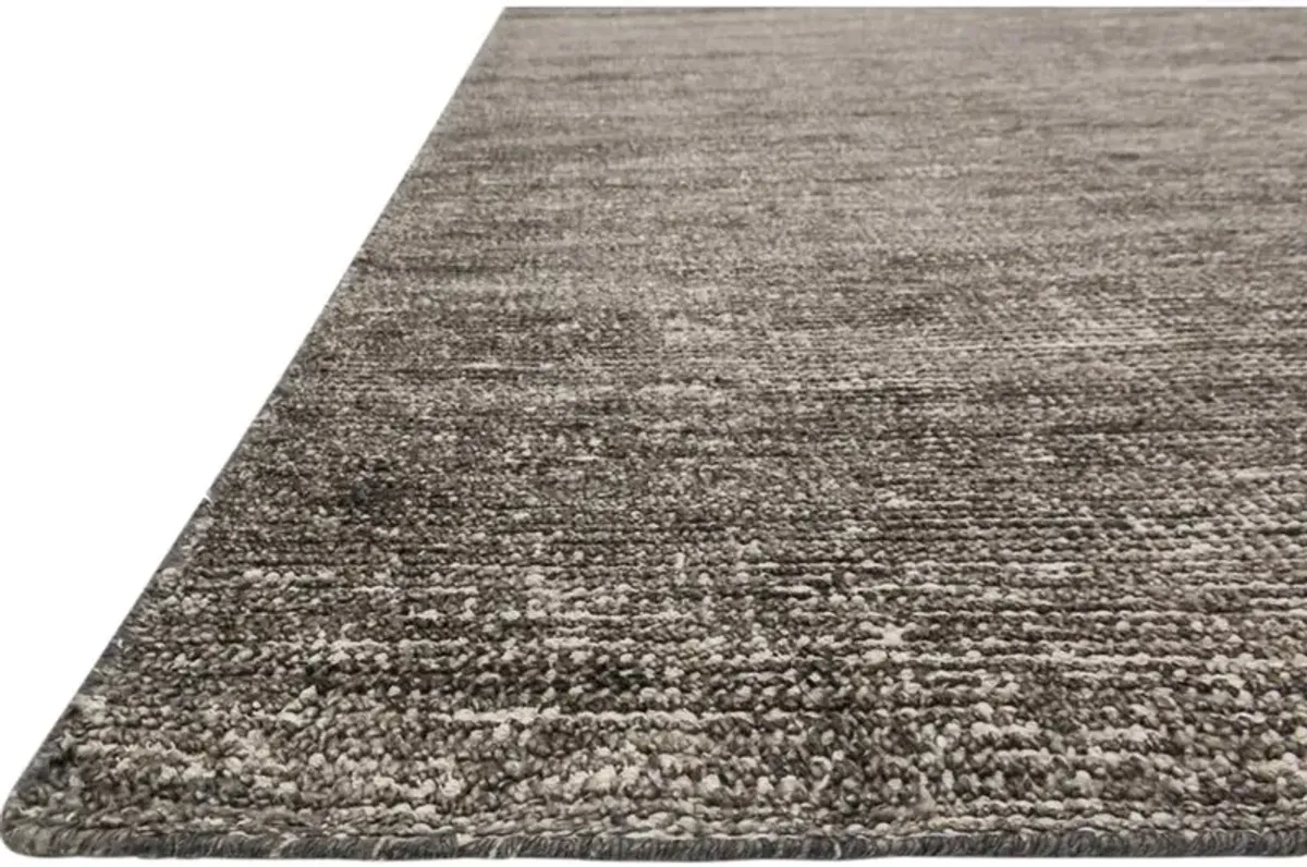 Blair Regency Charcoal Variegated Bamboo Silk Hand Knotted Rug - 5'6"x8'6"