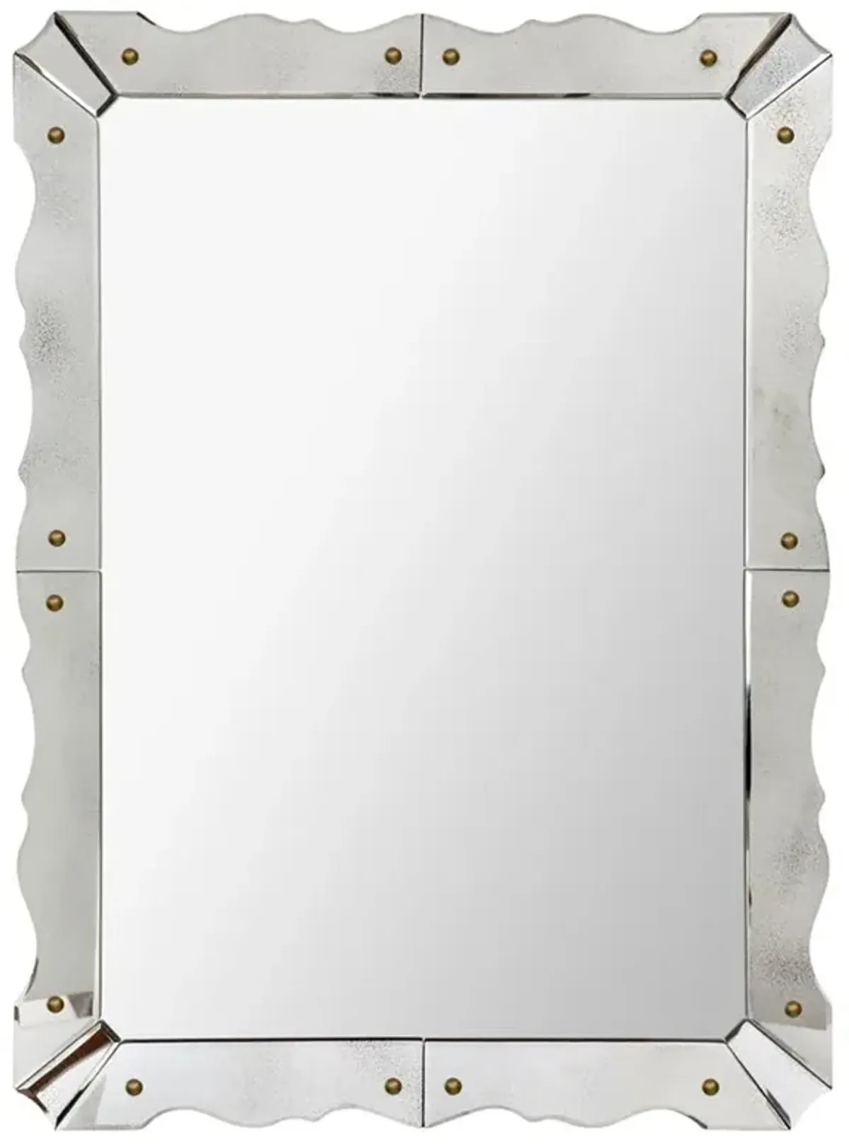 Caroline Regency Venetian Deco Beveled Frame Wall Mirror - 23.5W