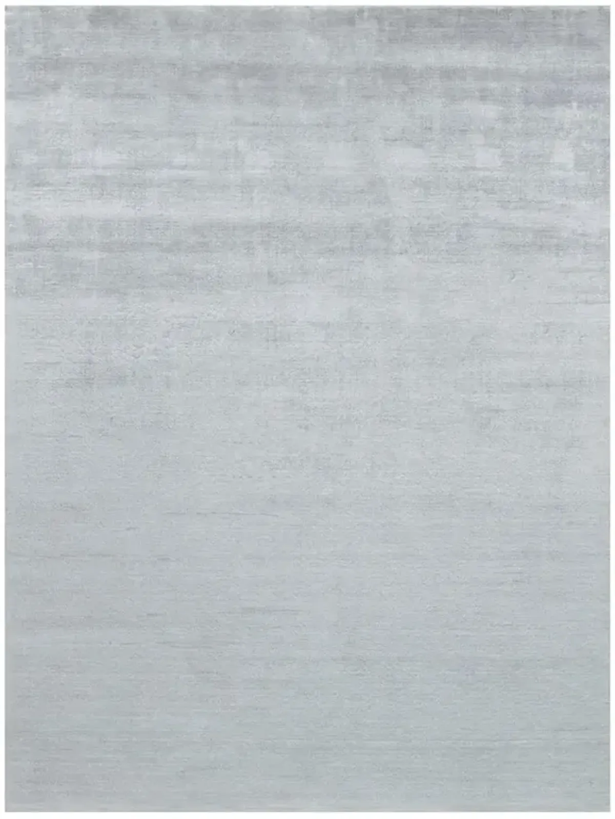 Rebekah Modern Classic Grey Bamboo Silk Solid Rug - 6'x9'