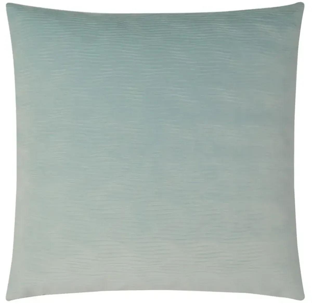 Edward Modern Classic Square Seafoam Feather Down Pillow - 20 x 20