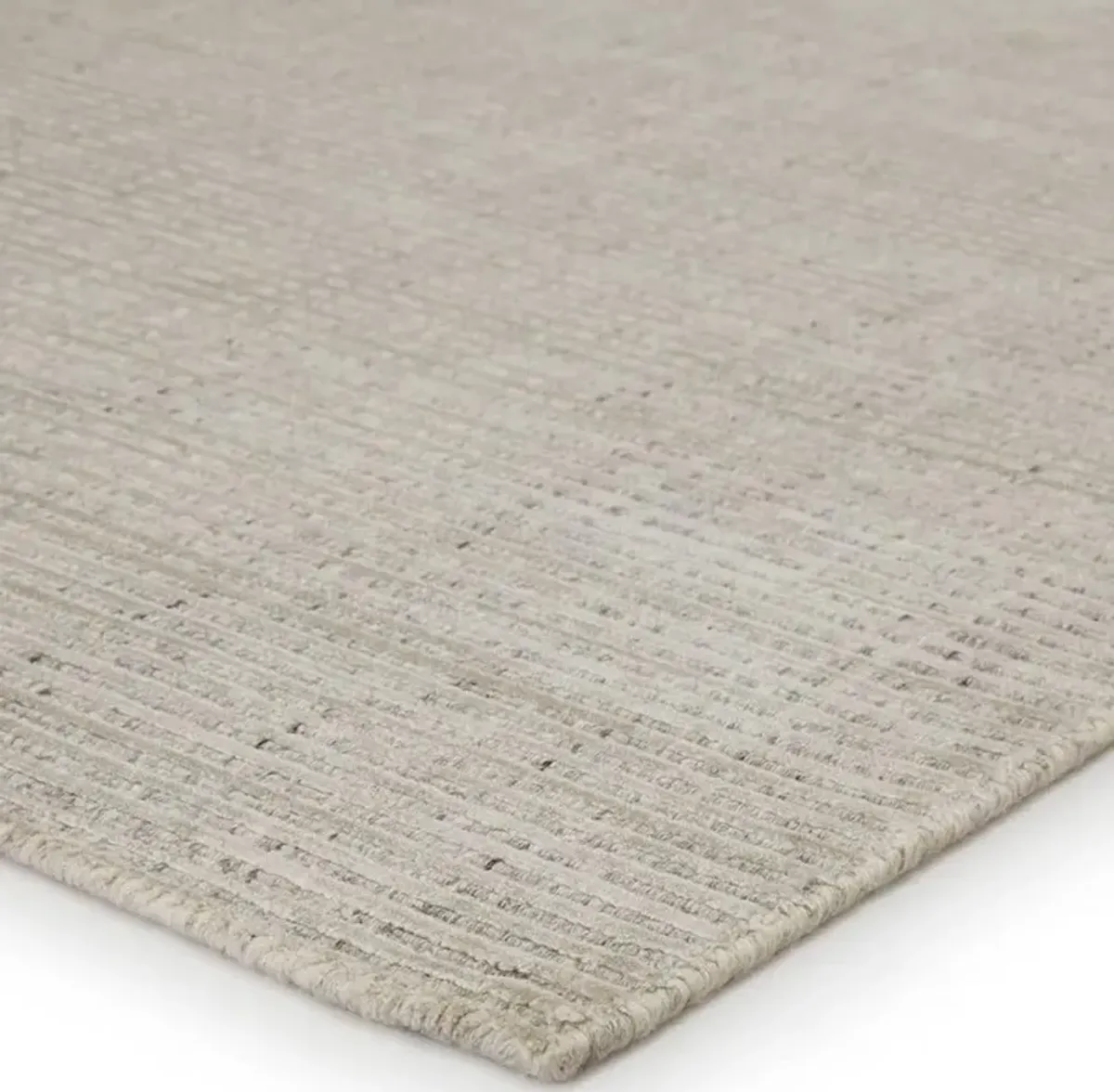 Solana Modern Classic Grey Wool Solid Rug - 10'x14'