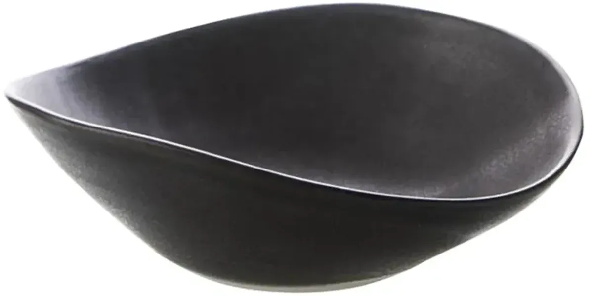 Simon Pearce Modern Classic Barre Slate Stoneware Dip Bowl