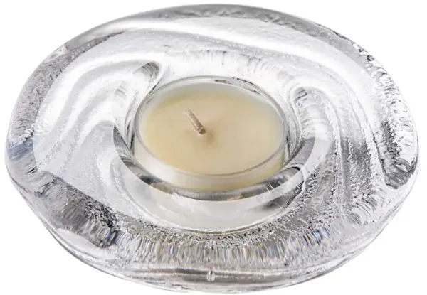 Simon Pearce Modern Classic Thetford Glass Tealight