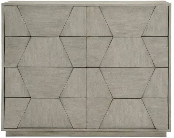 Landon Modern Masculine Grey Fancy Face Wood Dresser