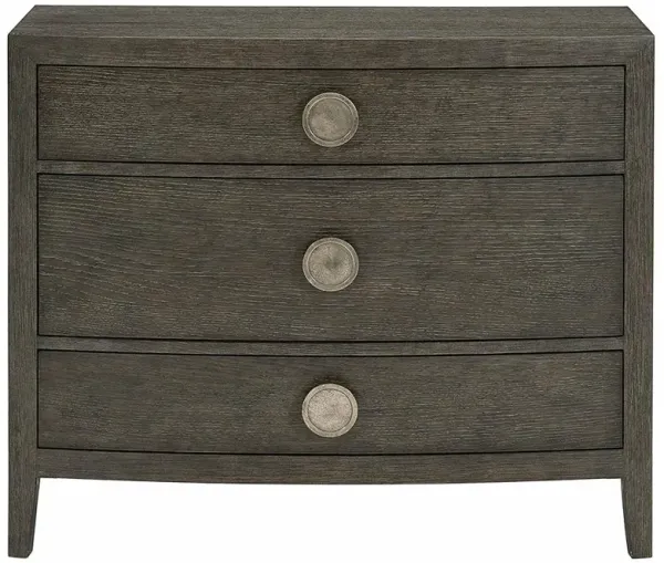 Landon Modern Masculine Charcoal Brown Wood Dresser