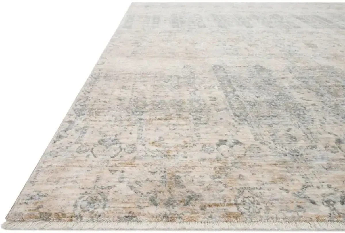 Yskaela Modern Classic Pale Blue Patterned Rug - 11'6"x15'6"
