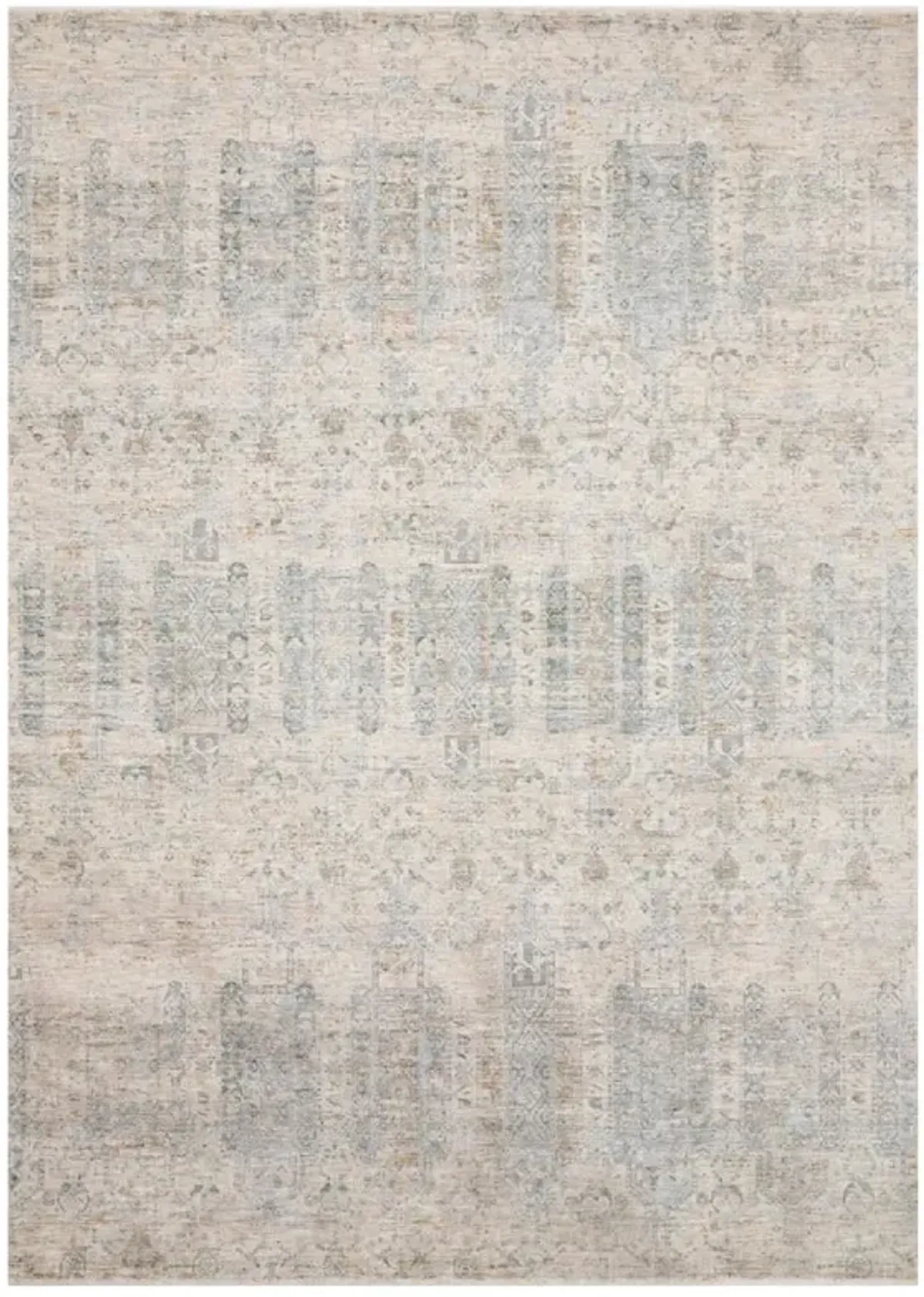 Yskaela Modern Classic Pale Blue Patterned Rug - 11'6"x15'6"