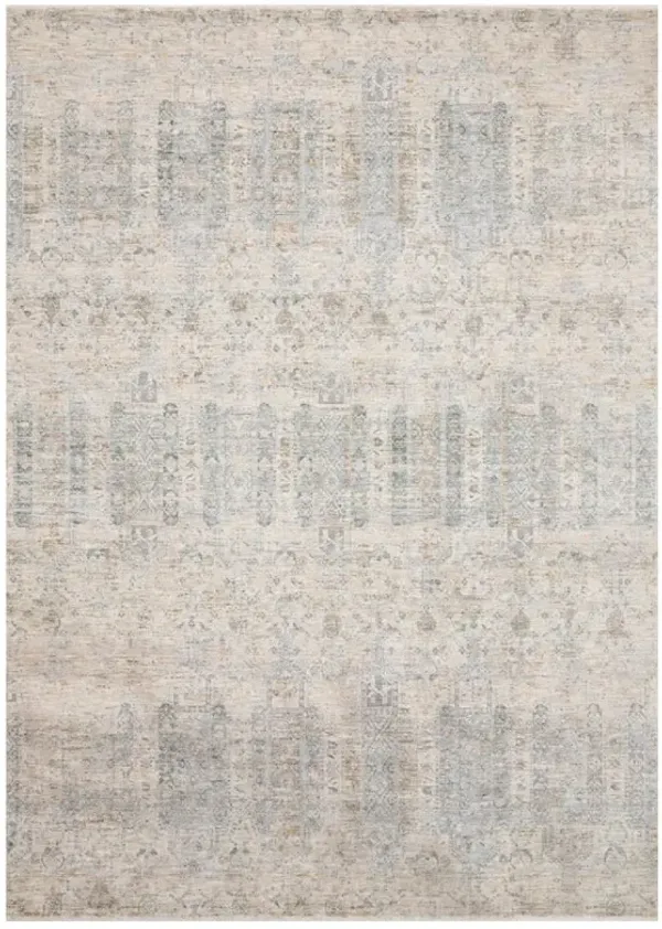 Yskaela Modern Classic Pale Blue Patterned Rug - 11'6"x15'6"