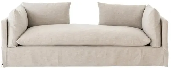 Alexa Modern Classic Beige Performance Slipcovered Daybed