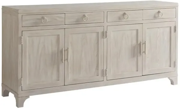 Bayside Modern 4-Drawer Wood Buffet Sideboard - Sailcloth