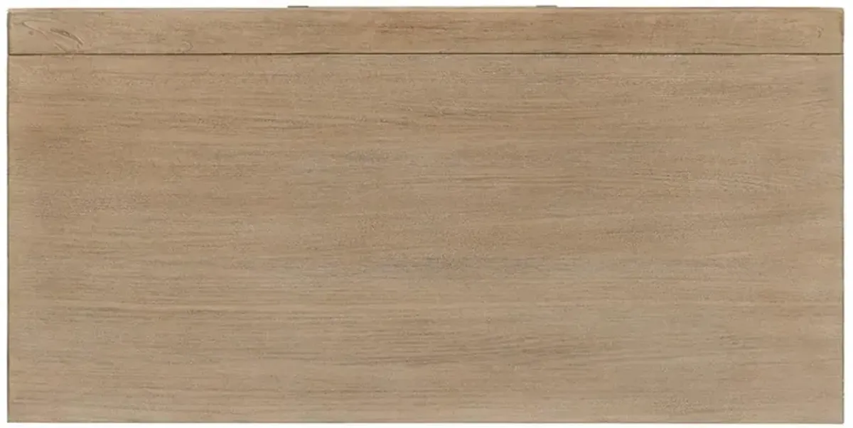 Foster Modern Classic 7-Drawer Bar Pull Taupe Wood Tallboy Chest