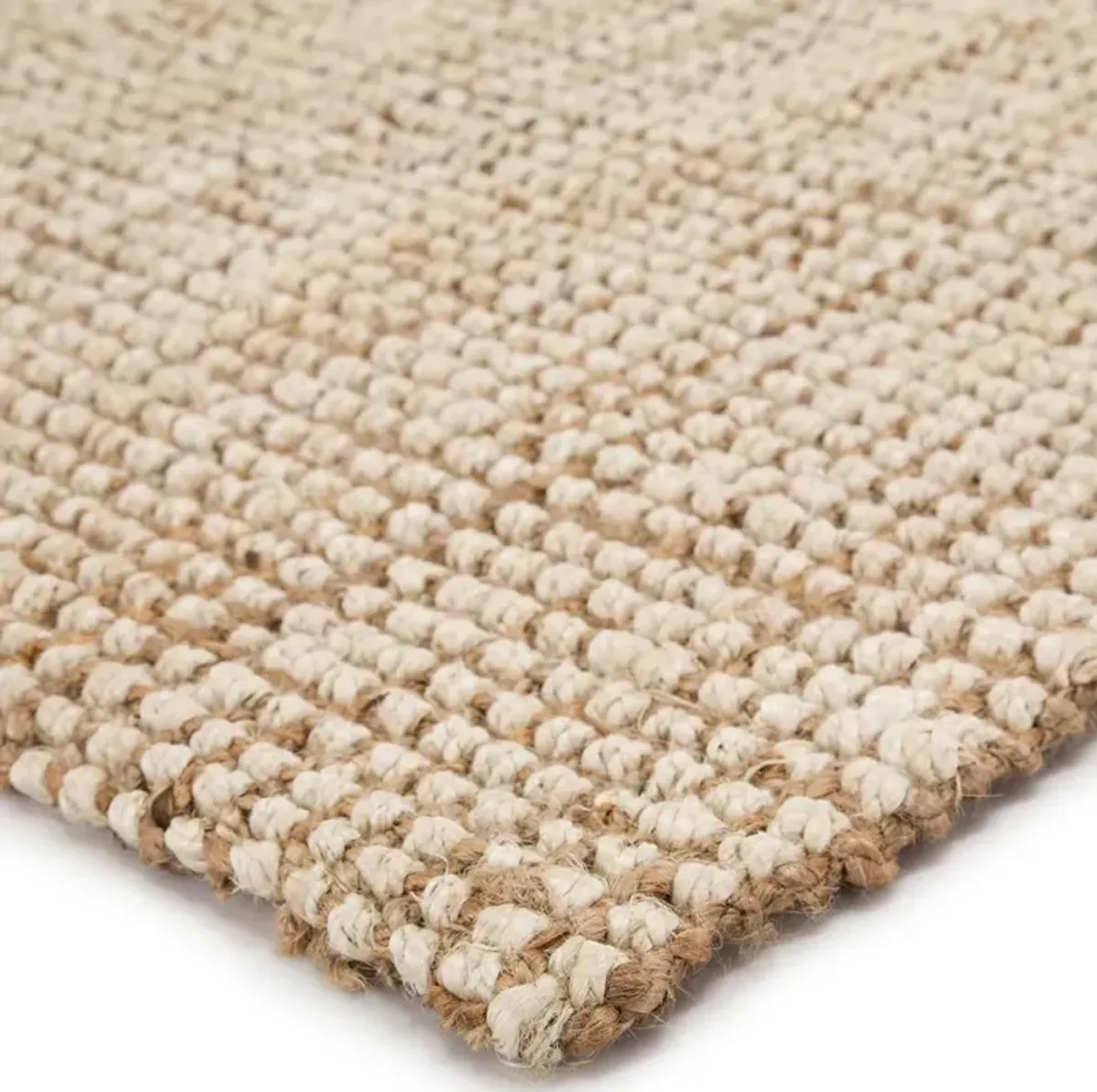 Desmond Coastal Beach Cream Jute Natural Rug - 3'x5'