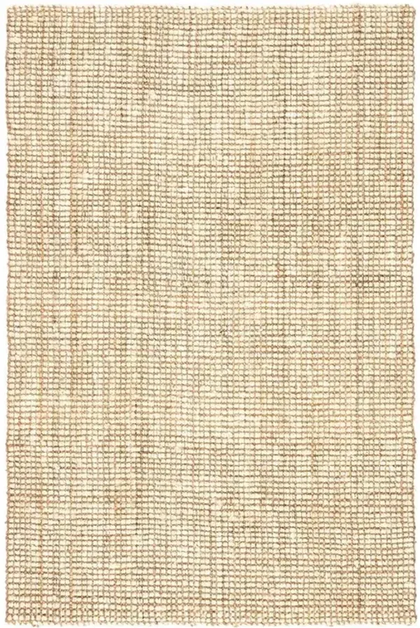 Desmond Coastal Beach Cream Jute Natural Rug - 5'x8'