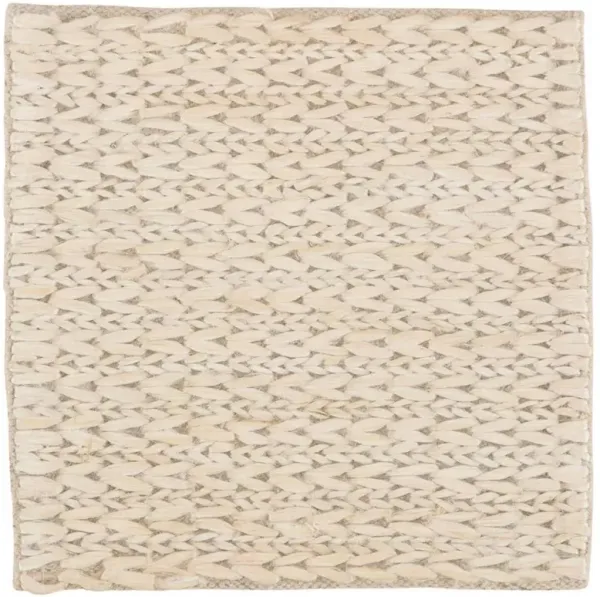 Kairon Coastal Beach White Jute Natural Rug - Sample