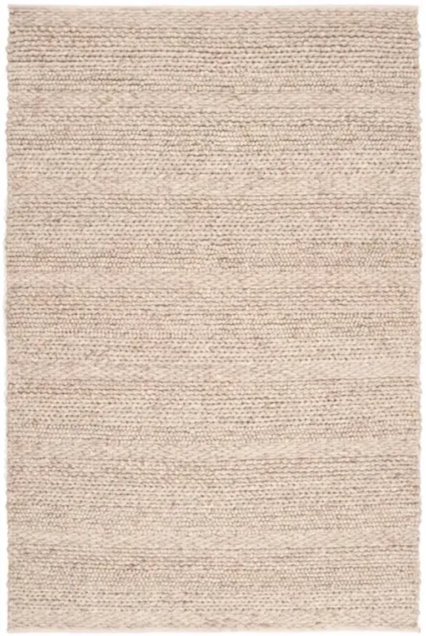 Jay Modern Classic Khaki Wool Solid Rug - 10'x14'