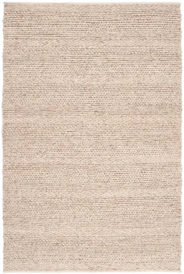 Jay Modern Classic Khaki Wool Solid Rug - 12'x15'