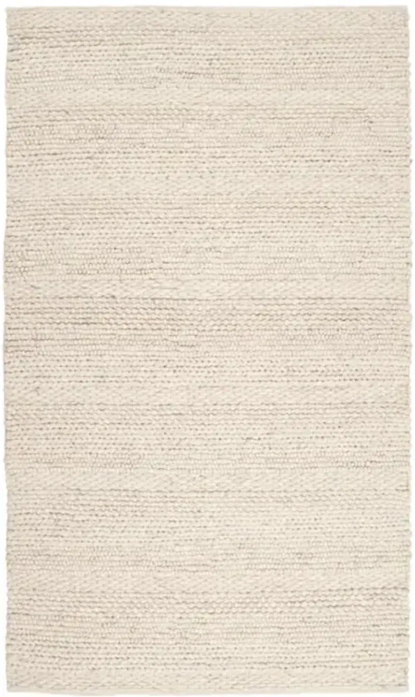 Jay Modern Classic Beige Wool Solid Rug - 9'x13'