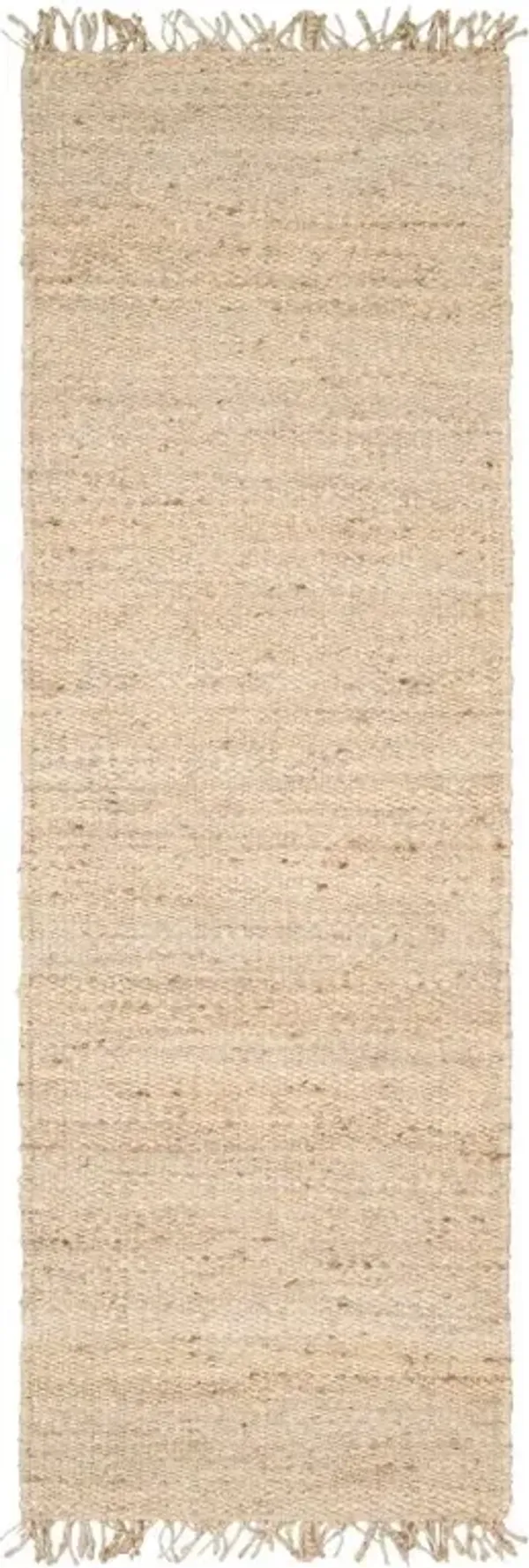 Selina Coastal Beach Natural Jute Woven Rug - 2'6"x7'6"