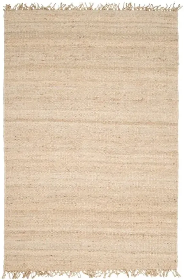 Selina Coastal Beach Natural Jute Woven Rug - 6'x9'