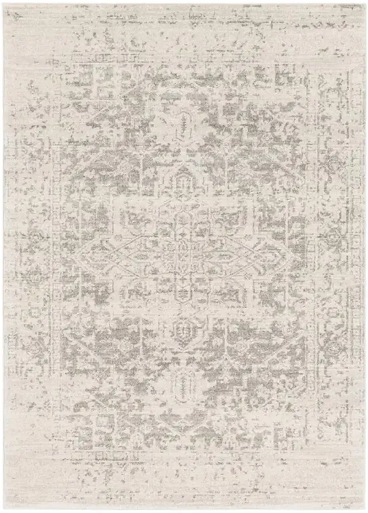 Cataleya Global Bazaar Beige Patterned Rug - 12'x15'