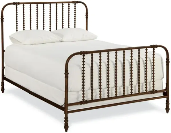 Sylvie French Country Bronze Metal Classic Bed - King