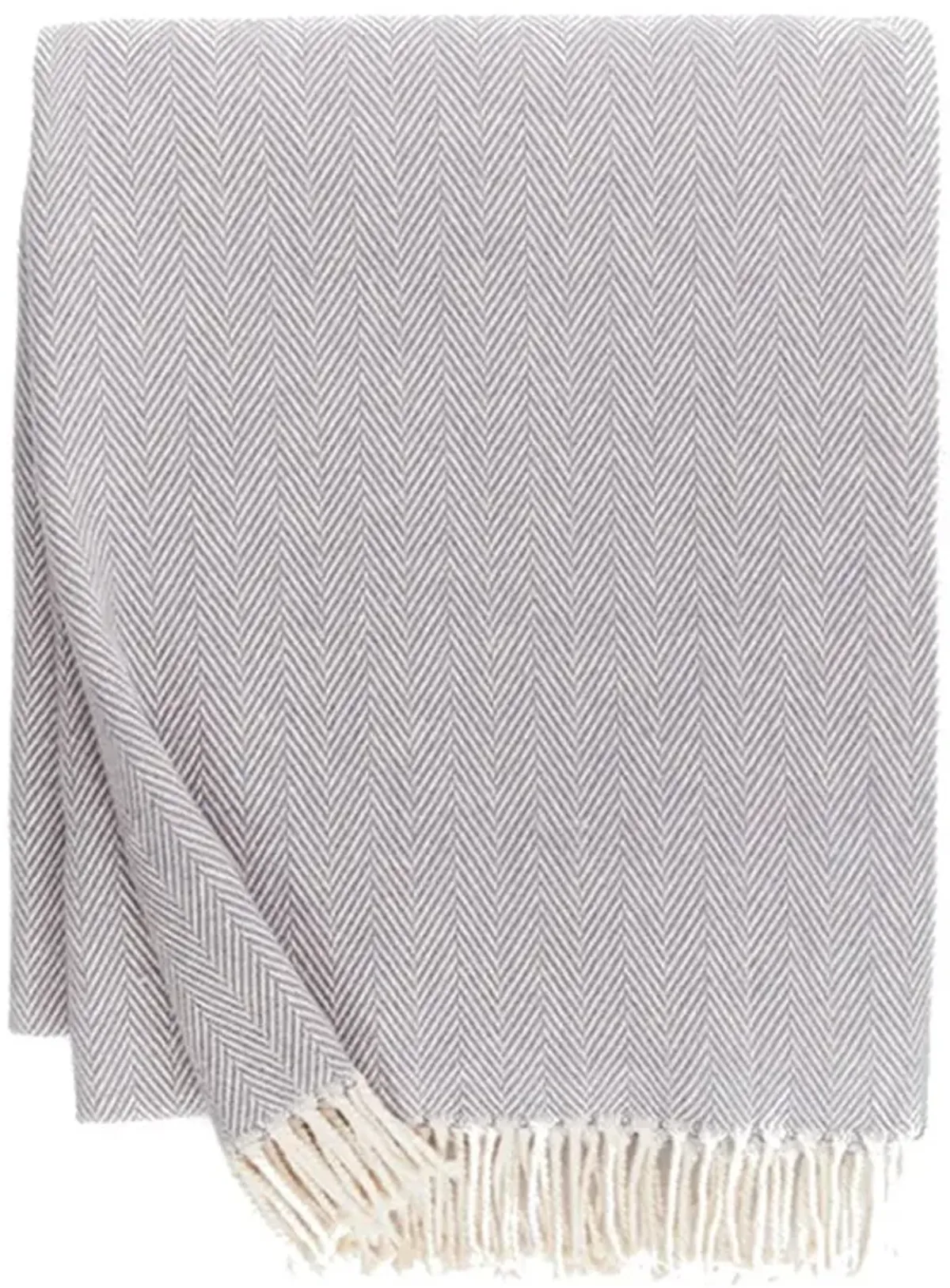 Sferra Modern Celine Lilac Cotton Throw Blanket