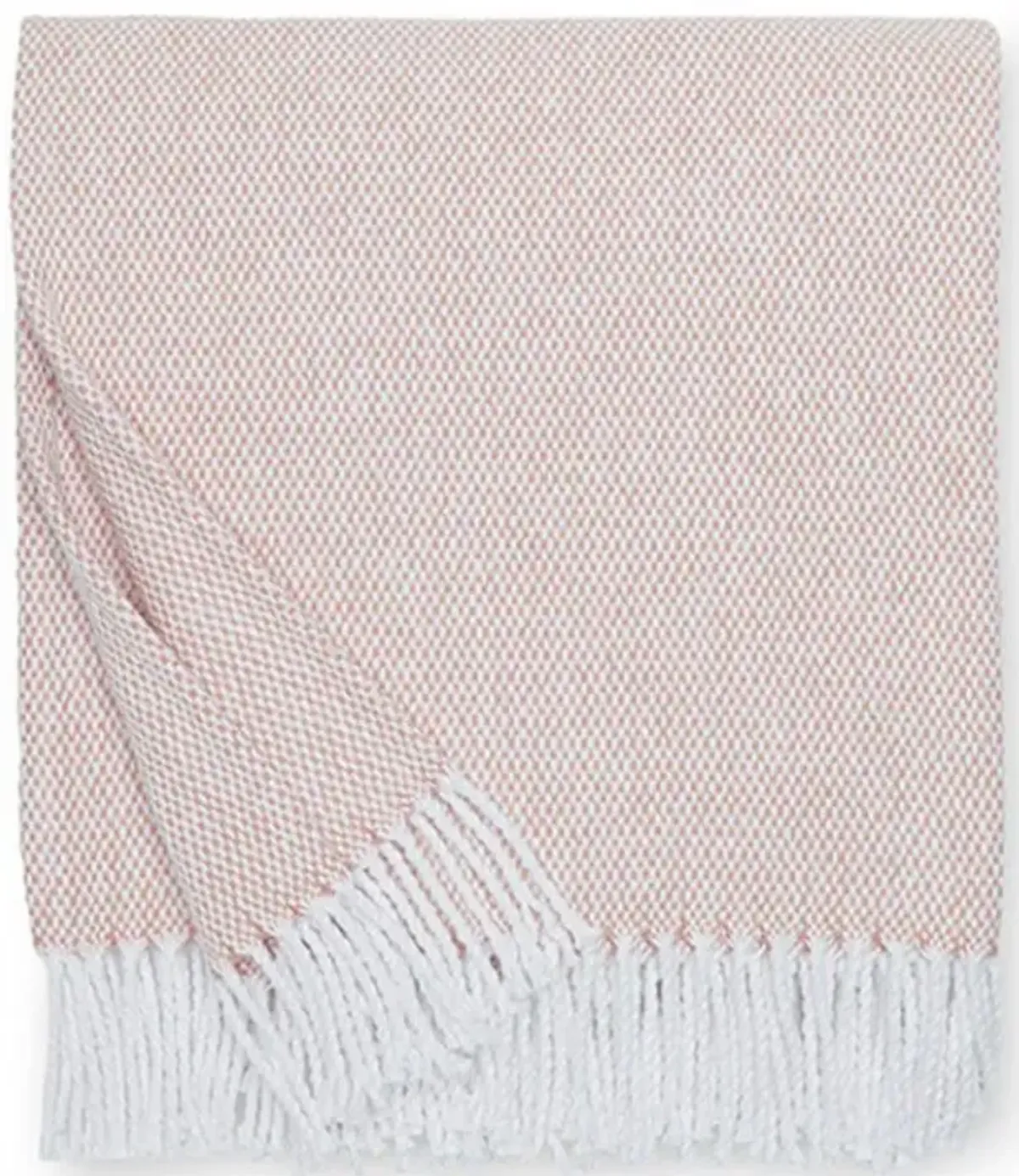 Sferra Modern Terzo Apricot Throw Blanket