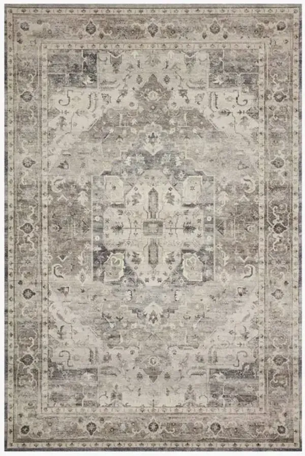 Gavriel Global Bazaar Grey Patterned Rug - 9'x12'