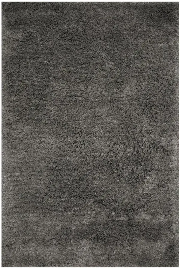 Mila Modern Classic Black Shag Rug - 7'9"x9'9"