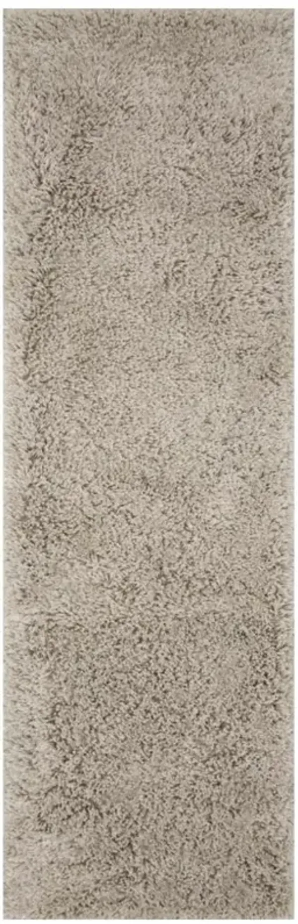 Halric Modern Classic Grey Shag Rug - 2'3"x3'9"