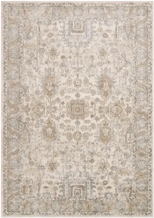 Ulandra Global Bazaar Beige Patterned Rug - Sample