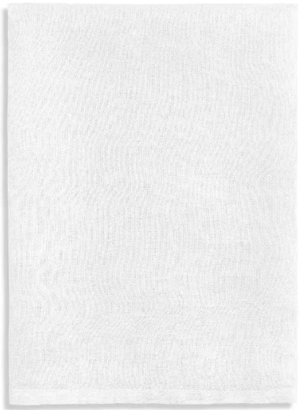 L'Objet Sateen Modern Classic White Linen Napkins - Set of 4