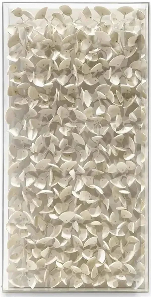 Palecek Adrift White-Ivory Animals & Nature Acrylic Frame Mixed Media