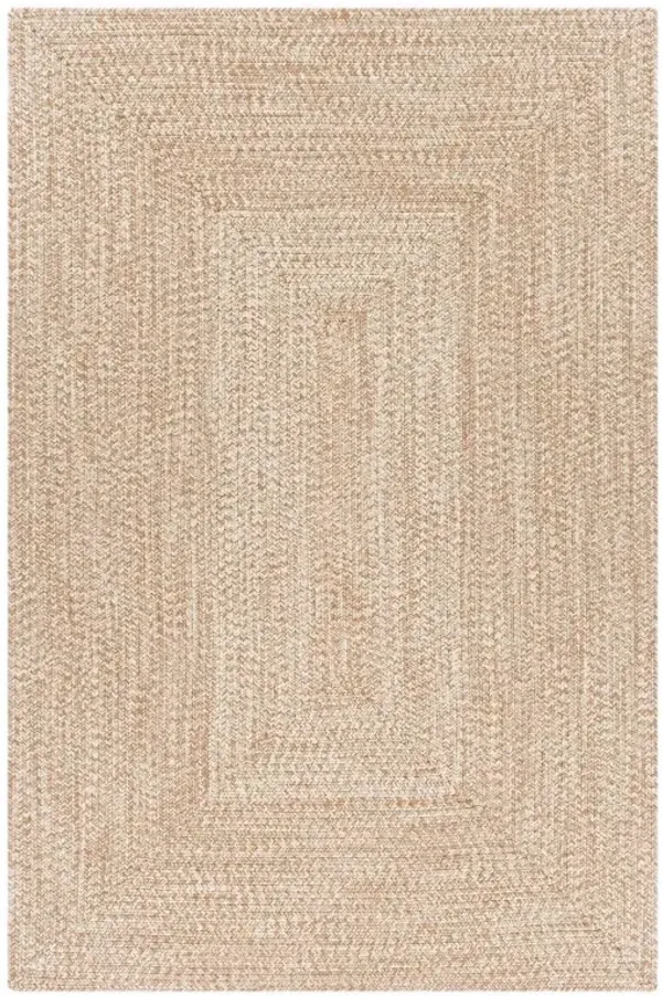 Chelsea Modern Classic Brown Textured Indoor Outdoor Rug- 3' x 5'