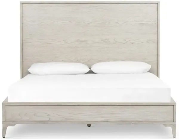 Vienna Rustic Lodge Brown Solid Oak Wood Bed - King