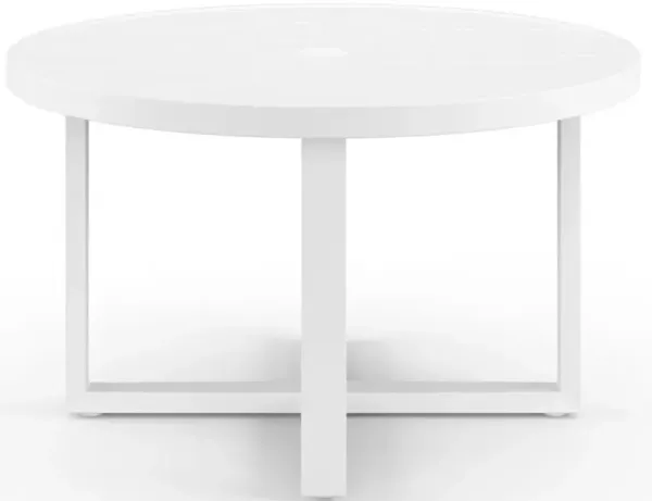 Roman Industrial Aluminum Outdoor Dining Table - Small - 50"W