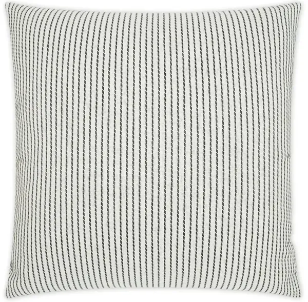 Lea Coastal Beach White Indoor Outdoor Throw Pillow - 22x22