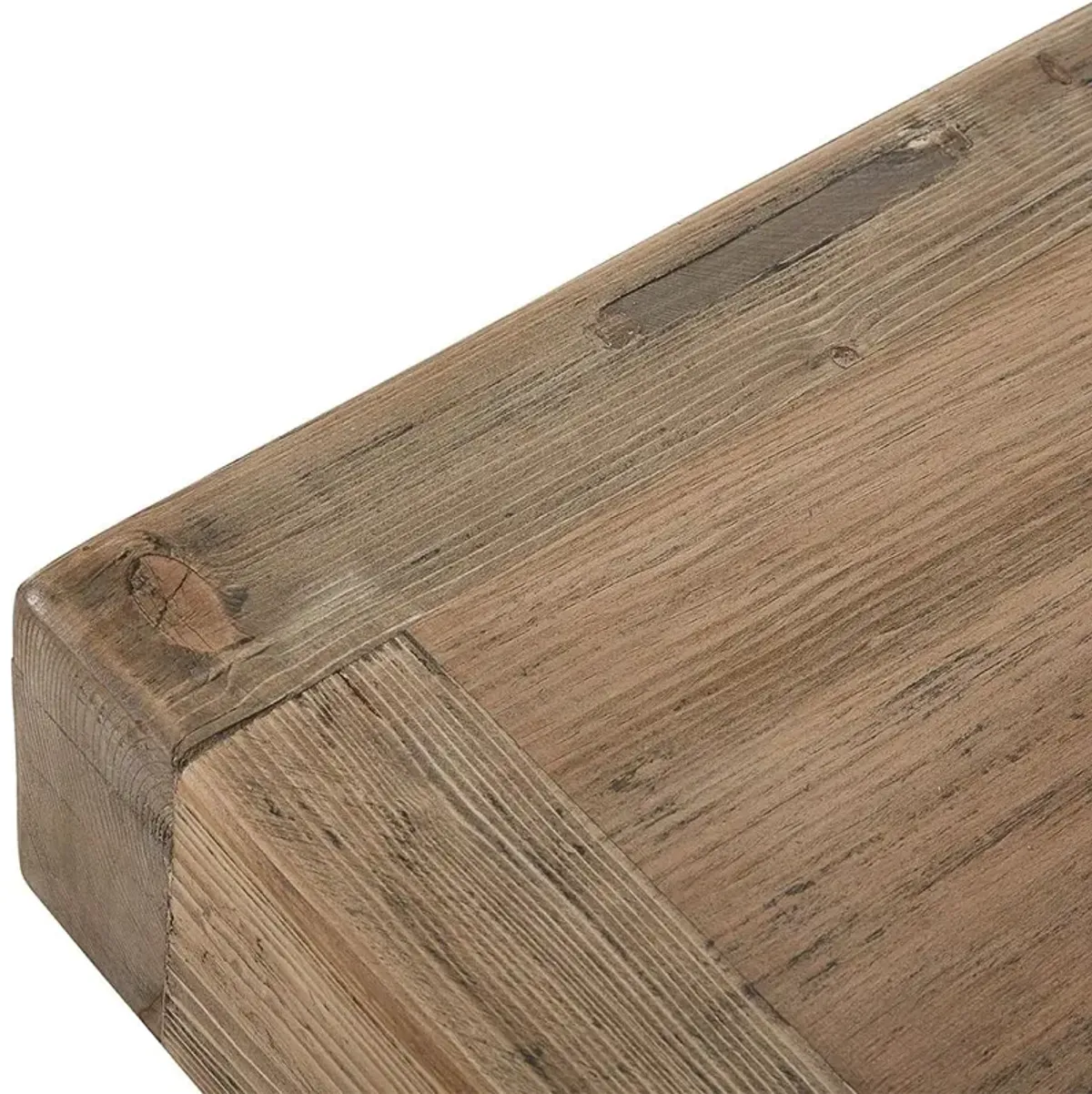Elma Rustic Lodge Brown Pine Wood 5-Drawer Buffet