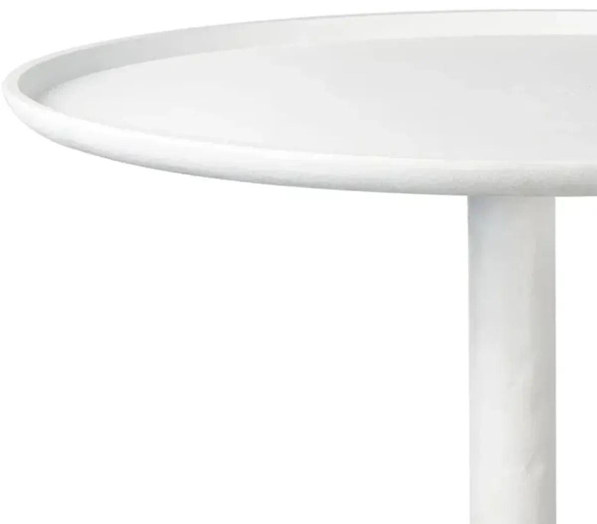 Hope Coastal White Aluminum Table